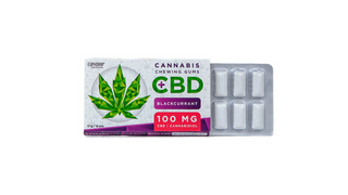 Guma do Żucia Euforia CBD Czarna Porzeczka 100mg