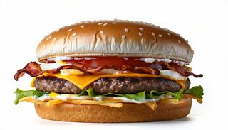 Hamburger eggs special