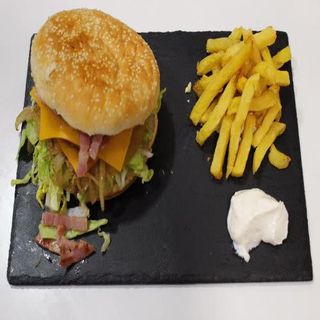 Hamburguesa Queso