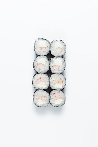 Макі з креветкою та філадельфією 150/8шт