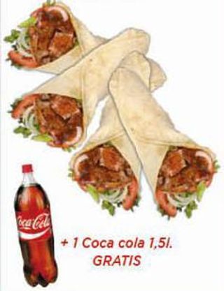 Oferta Familiar 4 Durum Kebab Y Vigital