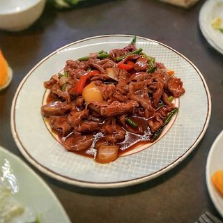 72. Ternera Con Salsa Coreana