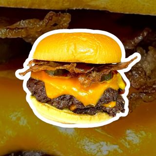 Bacon Cheese Burger (double patty)