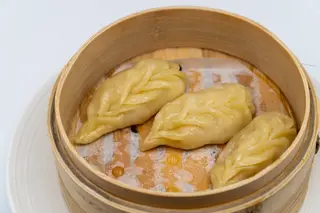 10 Ravioli di verdure al vapore - 4 pezzi