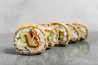 Futomaki wege - rolka w kokosie