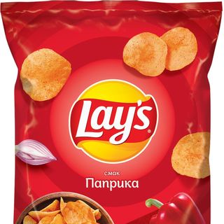 Чіпси Lays Паприка 120грм