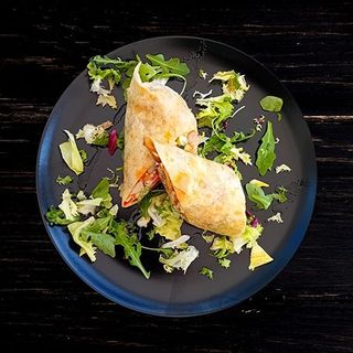 Tortilla z kurczakiem BBQ