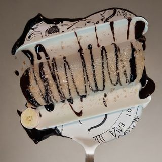 Palačinka sa Nutellom, bananom, puding, kokosom