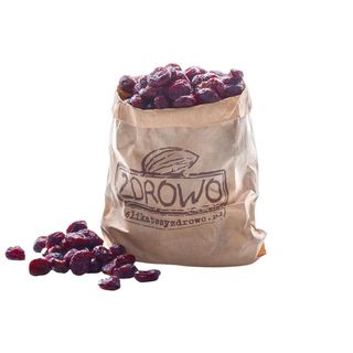 ŻURAWINA SUSZONA BEZ CUKRU Z SOKIEM JABŁKOWYM 1000G