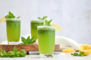 Jus Citronnade À La Menthe