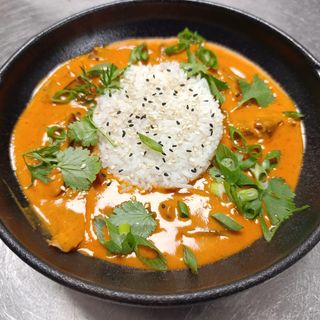 Червено патешко с къри (300г)