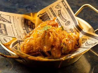 Pollo fritto al miele e senape