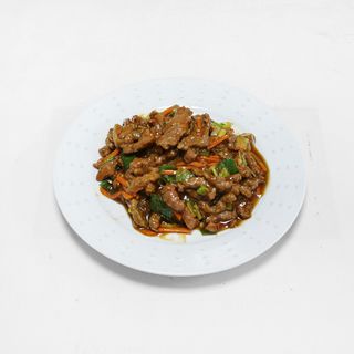 69. Ternera con salsa Agriopicante