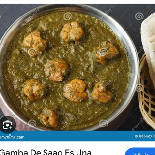 Saag De Gambas