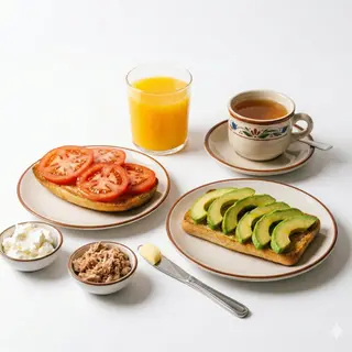 Desayuno occidental