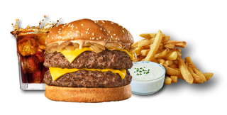 !! NOU !! Angus Burger Double Trouble la jar XL COMBO 0.9kg