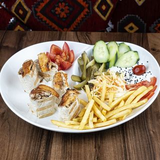 Plat Shawarma Poulet Arabe