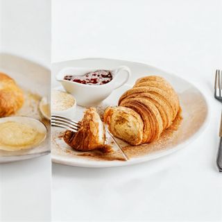 Круасан з джемом