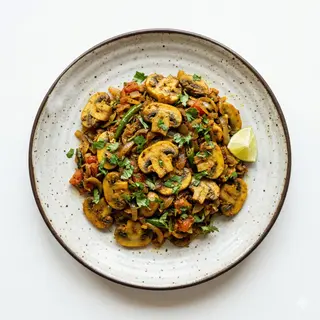 Champiñones Bhaji