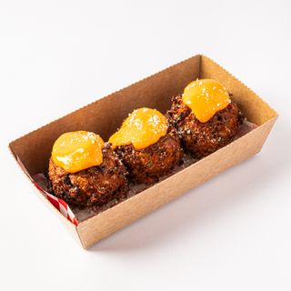 Polpette di pane, provolone e mortadella 3 pezzi