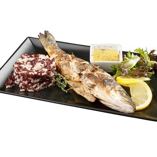 Пъстърва с шарен ориз (400г)