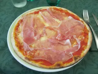 Pizza Crudo