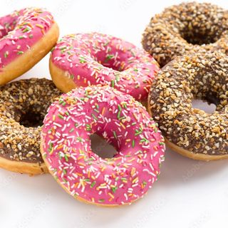 пончики в ассортименте