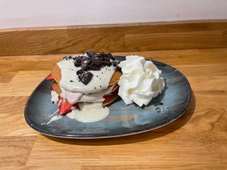 Tortitas De Oreo Con Fresas