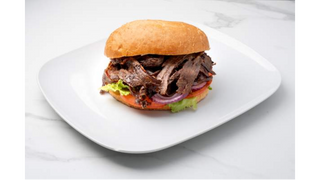 Kebab w bułce XL z mięsem mieszanym - 220g