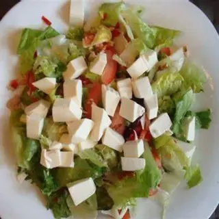 Ensalada con queso