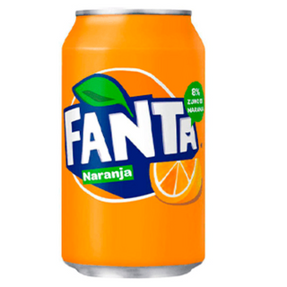 Fanta Naranja lata 330ml.