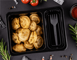 Смажені пельмені XL з яловичиною та свининоюю 240 г.