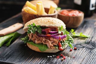 Hamburguesa De Pulled Pork