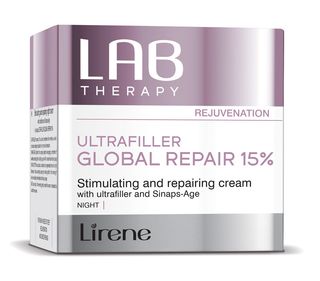 Crema de noapte Lirene Lab Therapy Ultrafiller Global Repair, 50ml