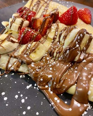 Crêpe Chocolat Aux Fruits