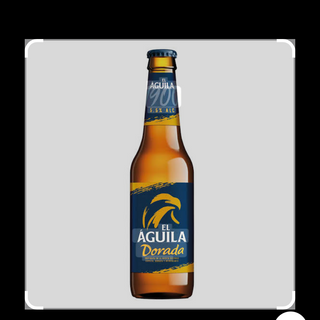 Cerveza Águila Dorada (330 Ml.) botellín 