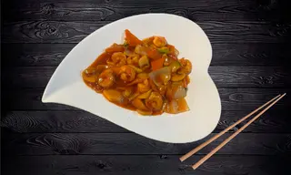 33. Gambas estilo Thai