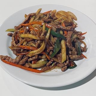 ternera con verduras