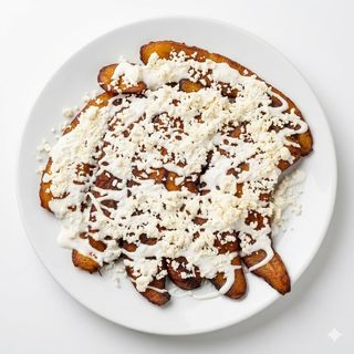 Plátano Maduro Con Queso Fresco