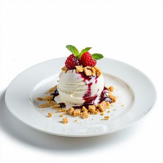 Semifreddo a base di gelato al torroncino