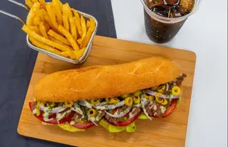 Sandwich Mixte Et Frites