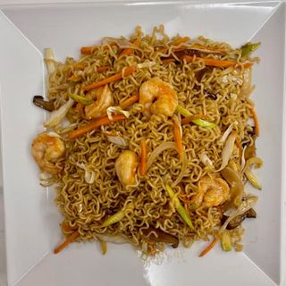 37. Fideos Rizados Con Gambas