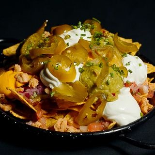 Nachos Vegetarianos (Media)