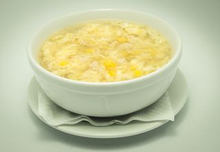 Supa de pui cu porumb