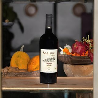 წითელი ღვინო, საფერავი შალაურის მარანი,  (კახეთი)