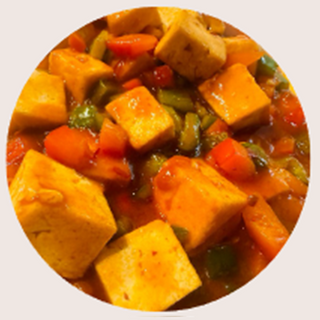 Dou-Fo Salteado con Salsa Picante