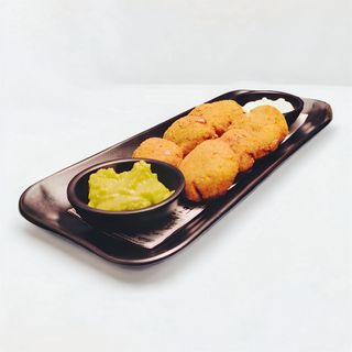Falafel Con Guacamole Y Mayonesa Vegana