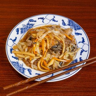 Stakleni rezanci s povrćem