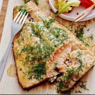 ორაგული გრილზე