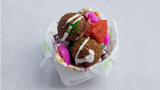 Pita falafel